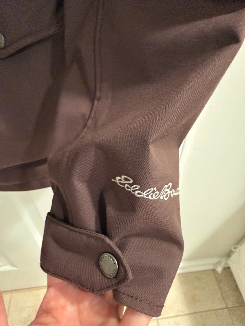 Eddie Bauer Women's Aubergine Charly Utility Rain Jacket - Picture 6 of 9